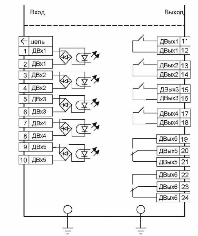 схема підключення MРЗС-05Л AIAР.466452.001 (-01)стр2