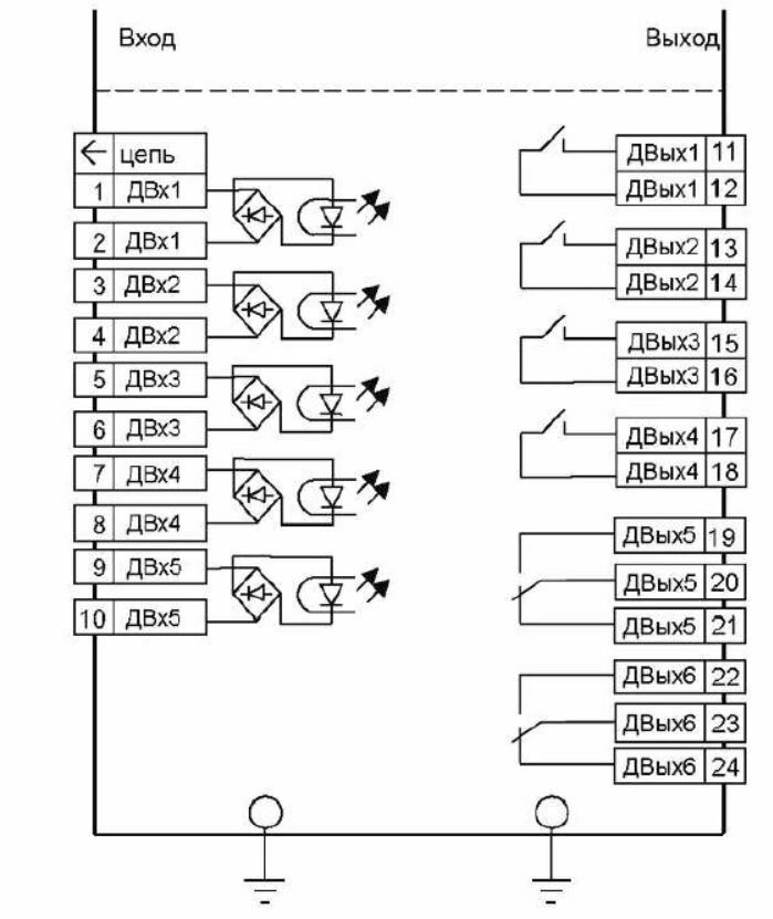 схема підключення MРЗС-05Л AІАР.466452.001-13 (-33)стр2